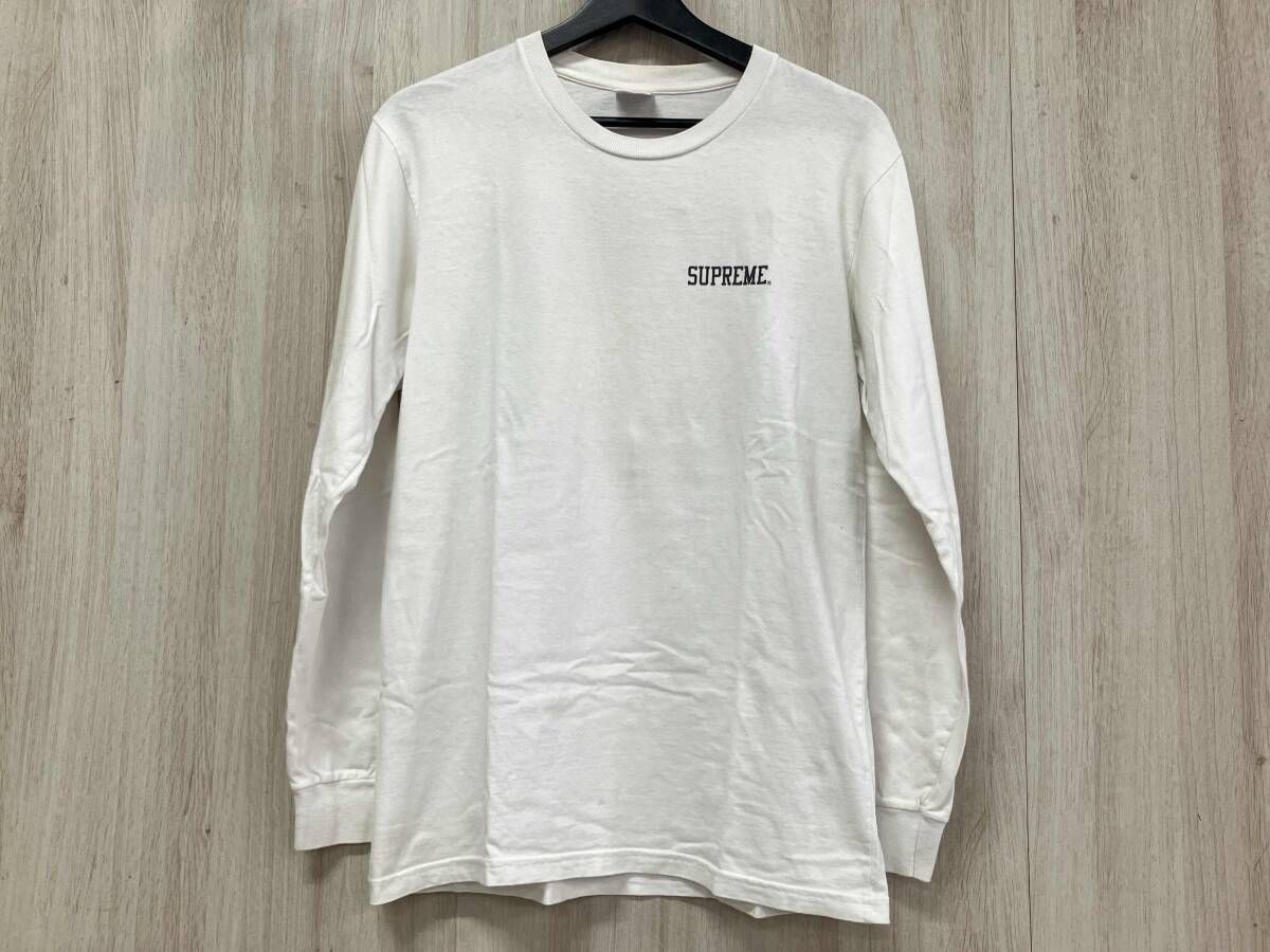 Supreme シュプリーム 長袖Tシャツ Overfiend L/S Tee 前田俊夫 Mサイズ ホワイト 汚れ有り
