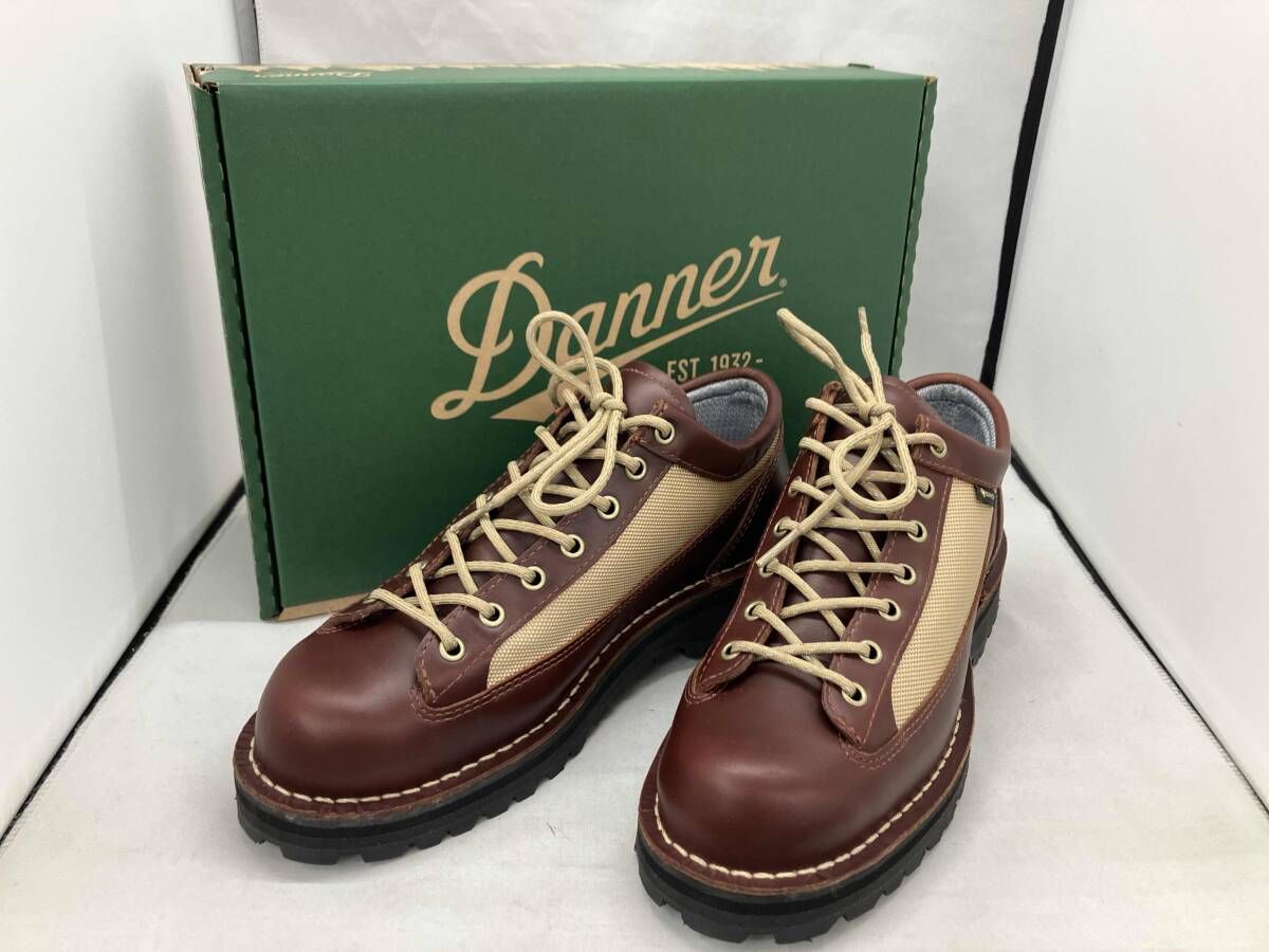 【箱付き】DANNER ダナー FIELD LOW R フィールドロー 革靴 アウトドア D123200 サイズ26cm 8インチ ブラウン