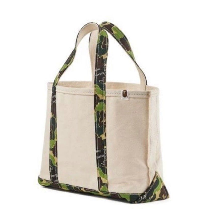 新品未使用　セントマイケル　SAINT MXXXXXX SM-YS8-0000-C33 AP_TOTE BAG / MEIDUM　トートバッグ　APE エイプコラボ