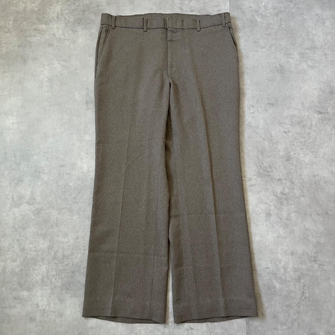 リーバイス アクションスラックス W37 70s USA タロン 茶 17793