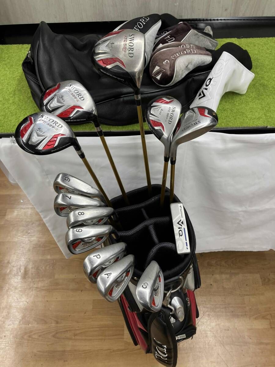 クラブセット KATANA GOLF SWORD ATC 589-α 13本(※パター 別メーカー) flex:R カタナ スウォード 18,019円