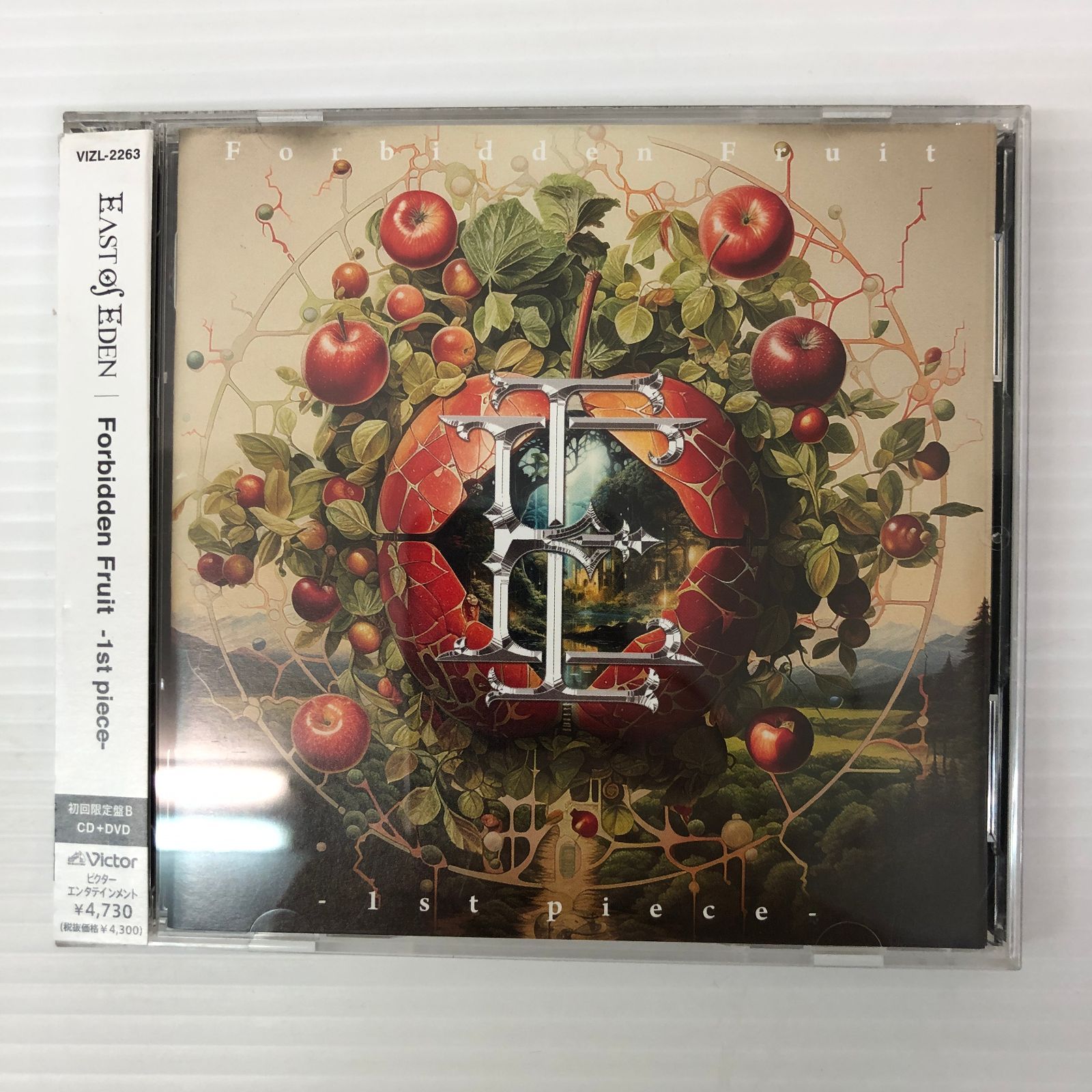 □East Of Eden Forbidden Fruit -1st piece- CD+DVD 初回限定盤B 中古