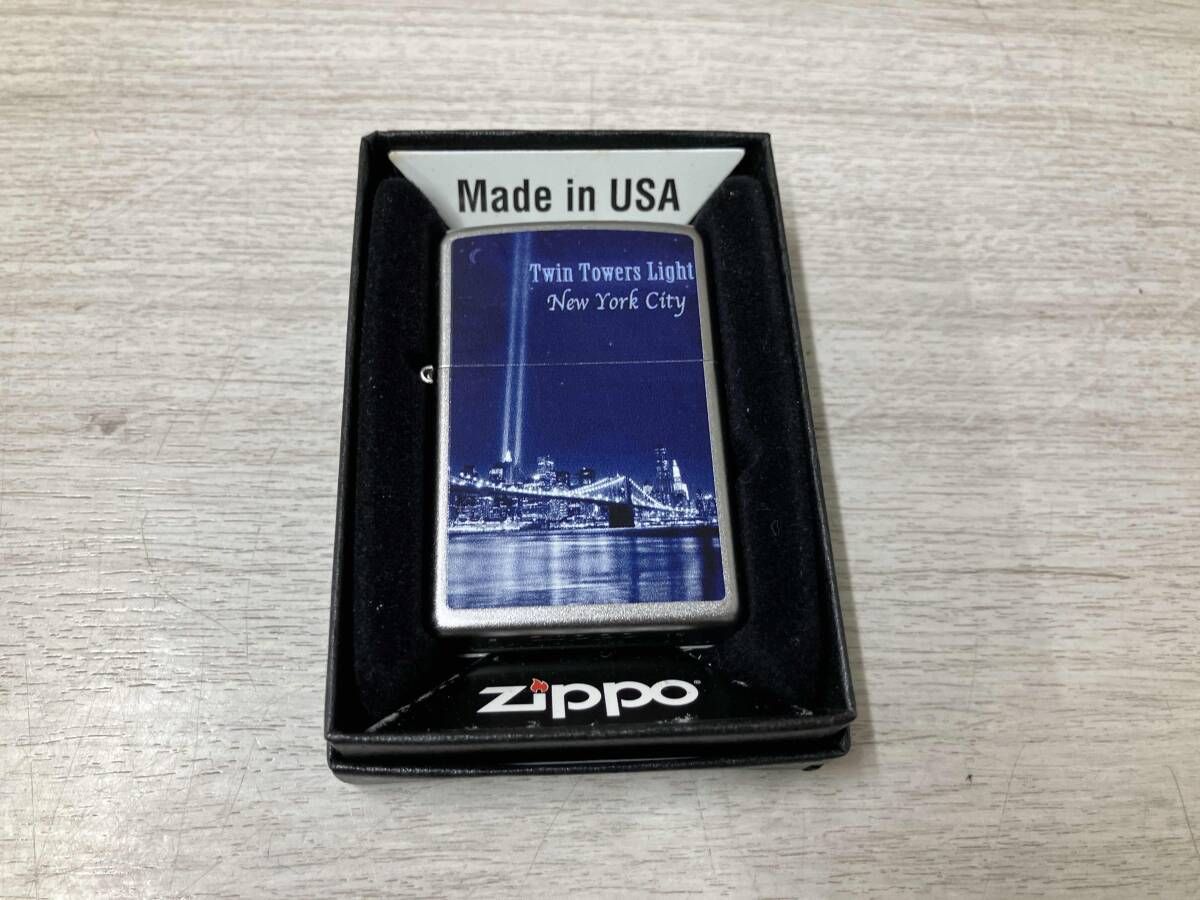 Zippo ジッポー　New York Twin Towers 2016年製