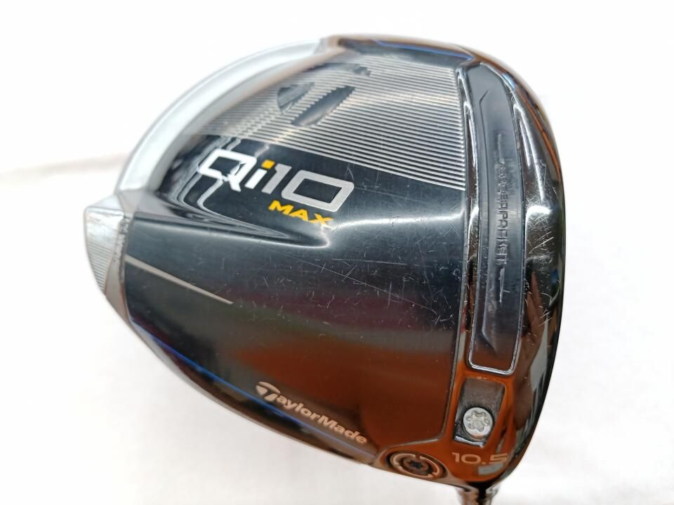 テーラーメイド　Qi10 MAX　10.5度　Diamana BLUE TM50　Sフレックス　ドライバー　中古　ゴルフドゥ！福山王子店【最短即日発送】
