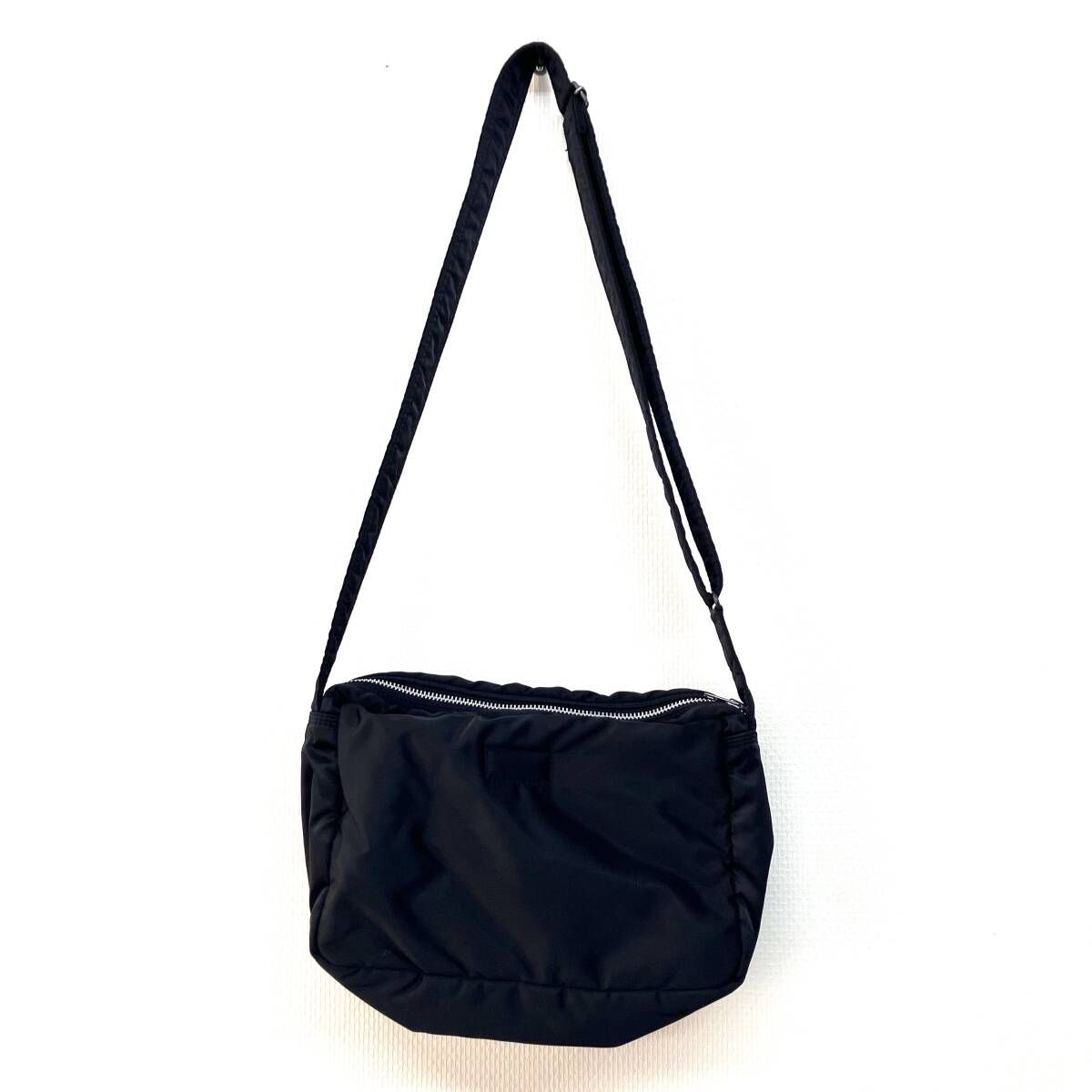 PORTER ショルダーバッグ PORTER TANKER ポーター タンカー ショルダーバッグ Wジップ ブラック