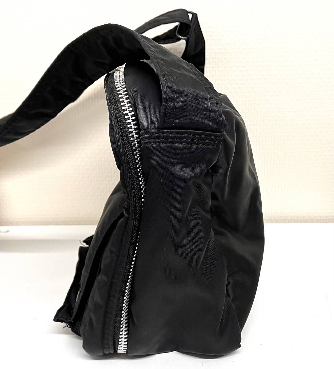 PORTER ショルダーバッグ PORTER TANKER ポーター タンカー ショルダーバッグ Wジップ ブラック