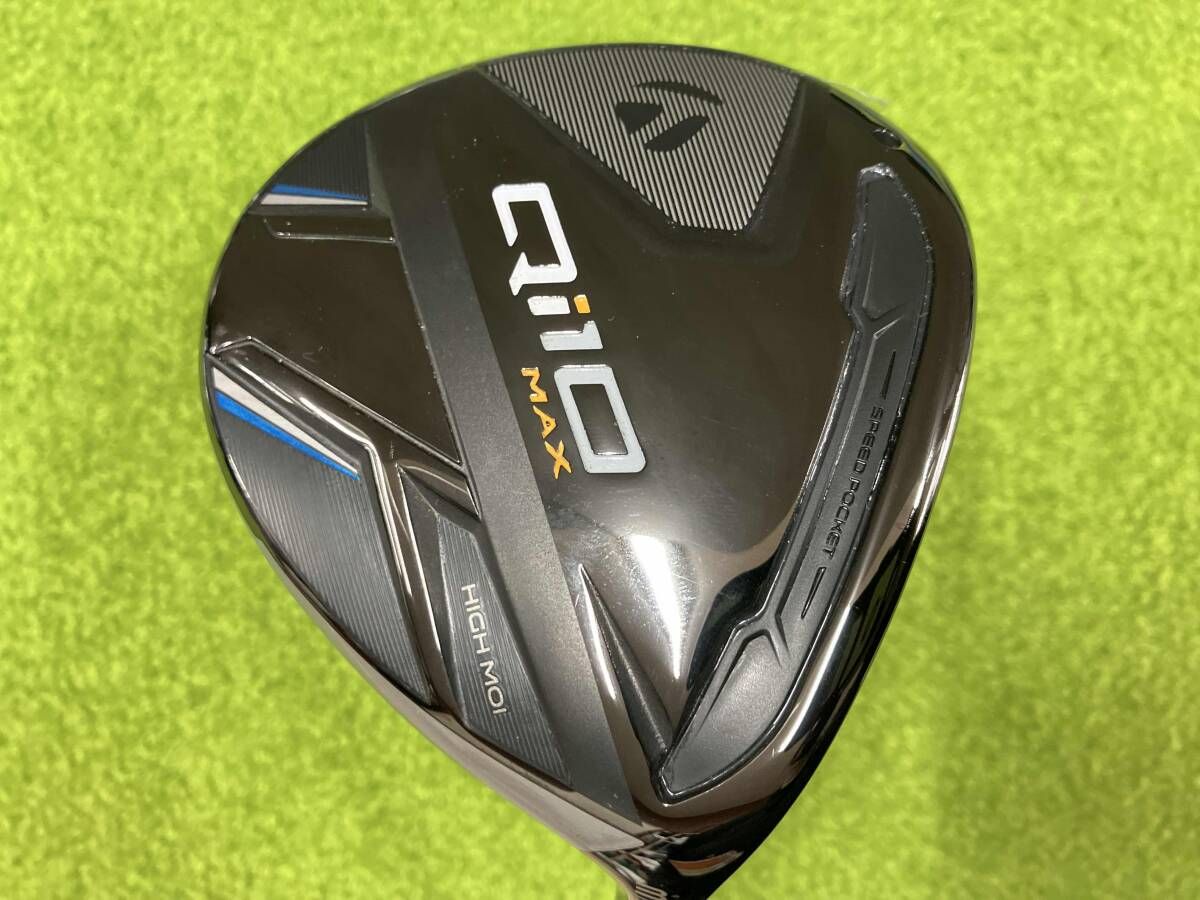TaylorMade テーラーメイド Qi10MAX ELDIO TM 40A ロフト角16 3番 フェアウェイ ヘッドカバー有り