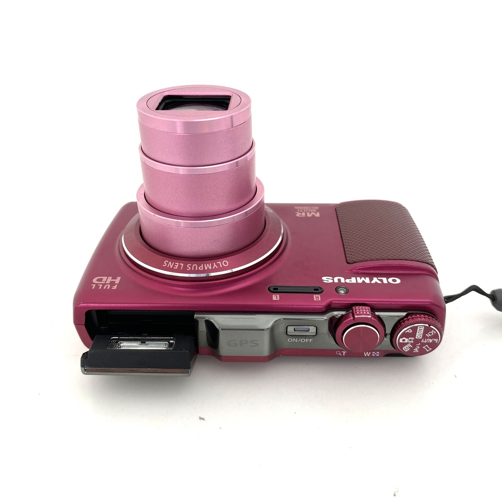 ジャンクOLYMPUS SH-25MR PINKピンク オリンパス コンデジカメ オリンパス】OLYMPUS SH-25MR パープル コンパクトデジタルカメラ +