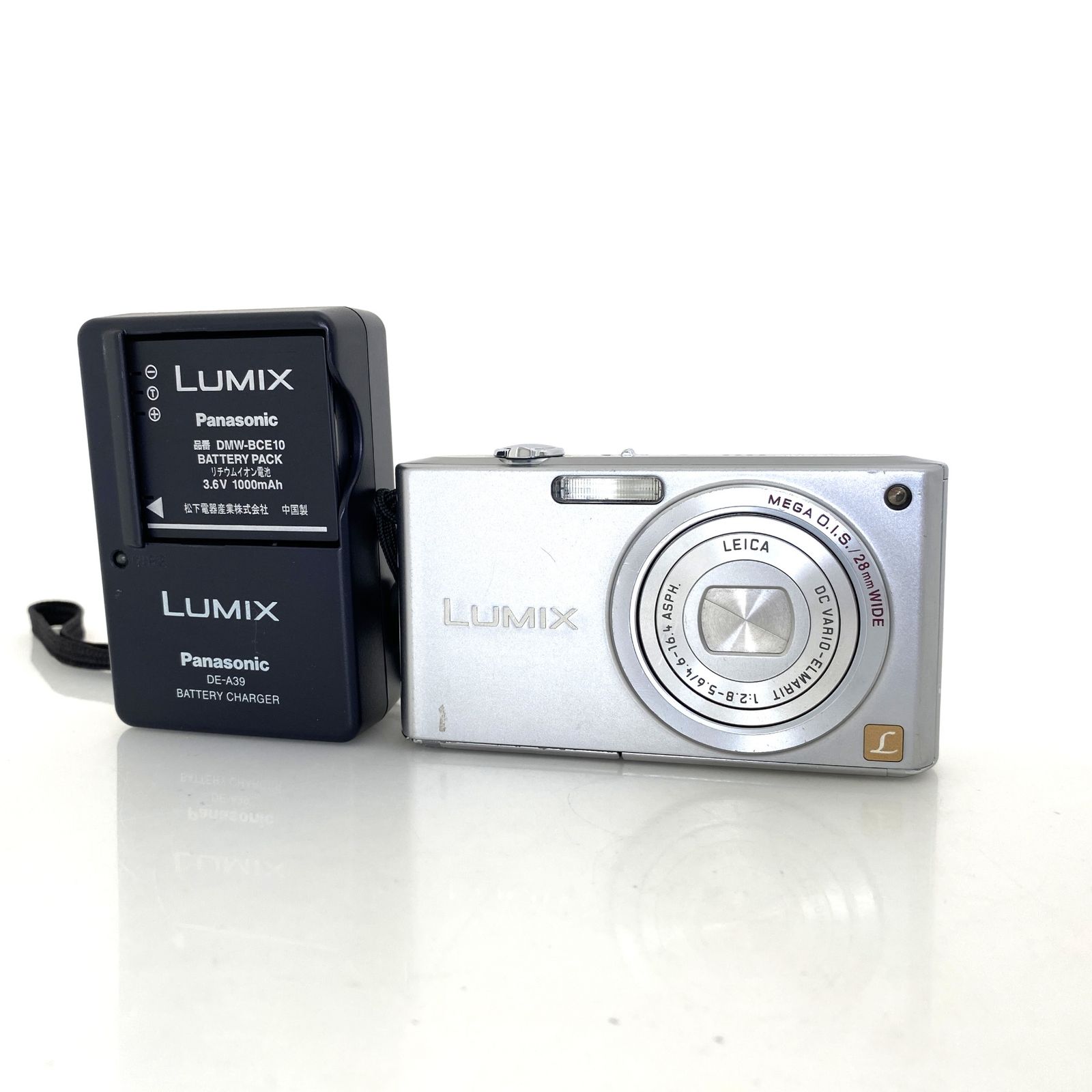 パナソニック】Panasonic DMC-FX33 シルバー コンパクトデジタルカメラ