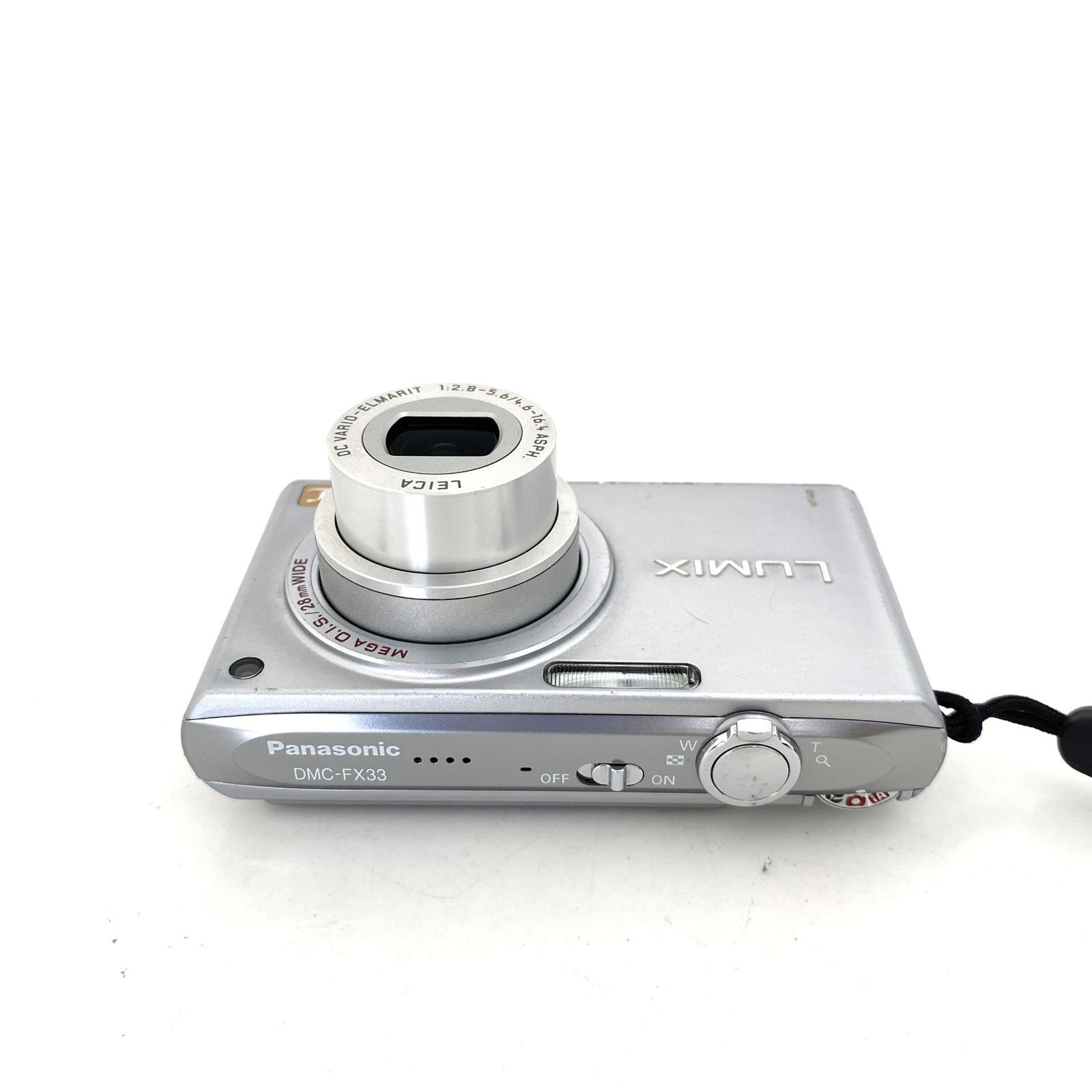 Panasonic DMC-FX33 シルバー 本体と充電器付き パナソニック】Panasonic DMC-FX33 シルバー コンパクトデジタルカメラ