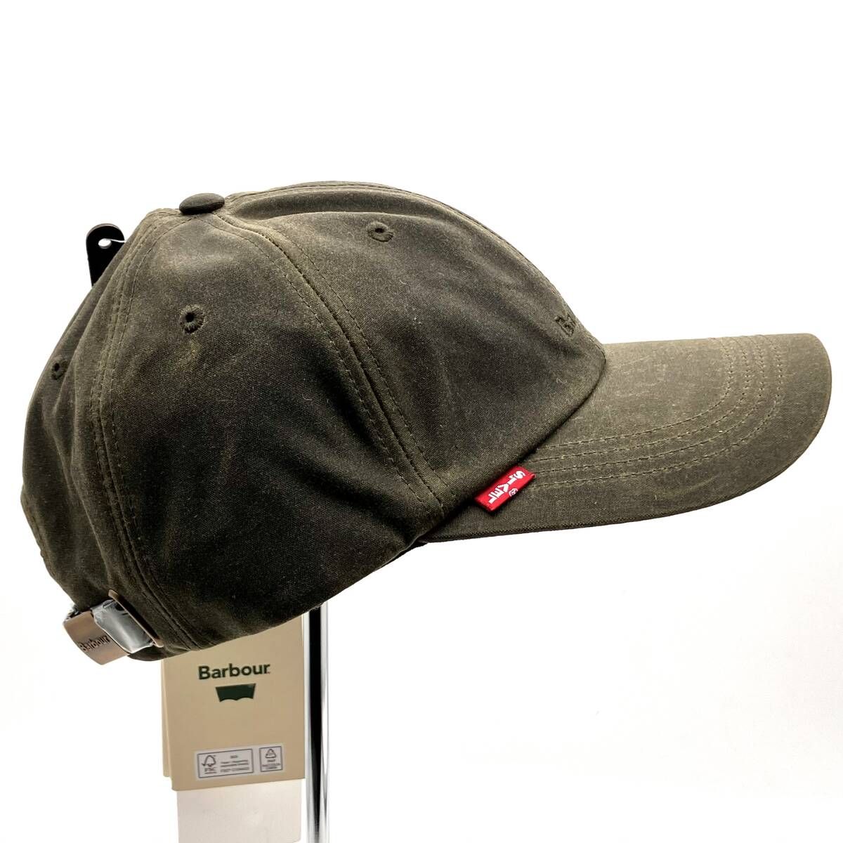 ブラック LEVI'S × Barbour Waxed Cap 'Olive' リーバイス x バブアー