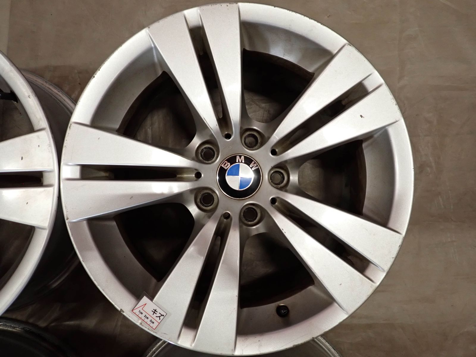 4本SET 会社宛 送料無料 17×8J BMW 純正 アルミ 5穴 PCD 120mm +20 