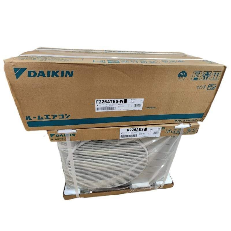 ダイキン ルームエアコン S226ATES-W F226ATES-W R226AES ホワイト 家電 電化製品 【新品】 12607K113