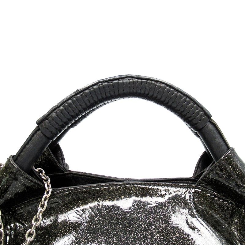 ロエベ ナッパアイレ ハンドバッグ 315.70.B52 パテントレザー