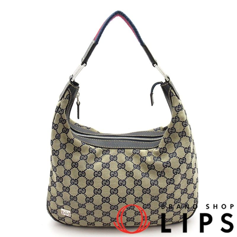 【中古品】GUCCI グッチ ワンショルダー バッグ グッチ ワンショルダーバッグ 145757 GGキャンバス/レザー レディース