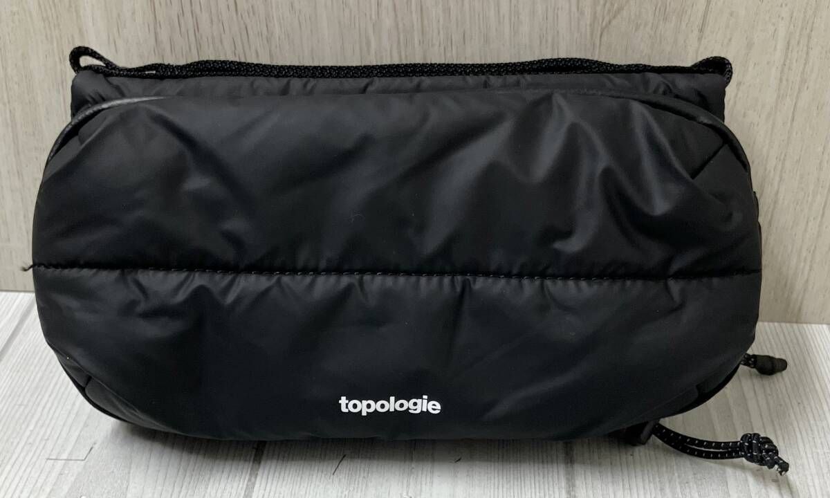 Topologie Bottle Sacoche トポロジー ボトルサコッシュ ハンドバッグ サコッシュ ブラック メンズ レディース バッグ ショルダー別売り