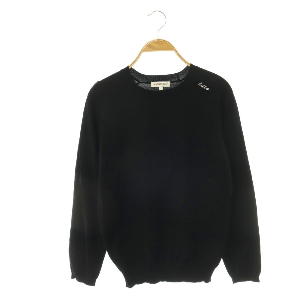 マディソンブルー MADISONBLUE HELLO CREW NECK PO ニット セーター