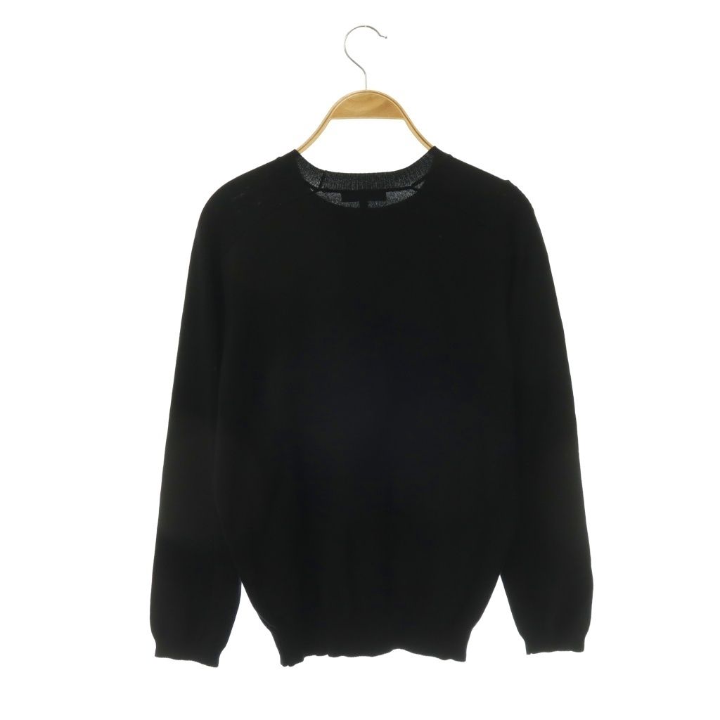 マディソンブルー HELLO CREW NECK PO 黒 長袖 00 sd3 マディソンブルー MADISONBLUE HELLO CREW NECK PO ニット セーター