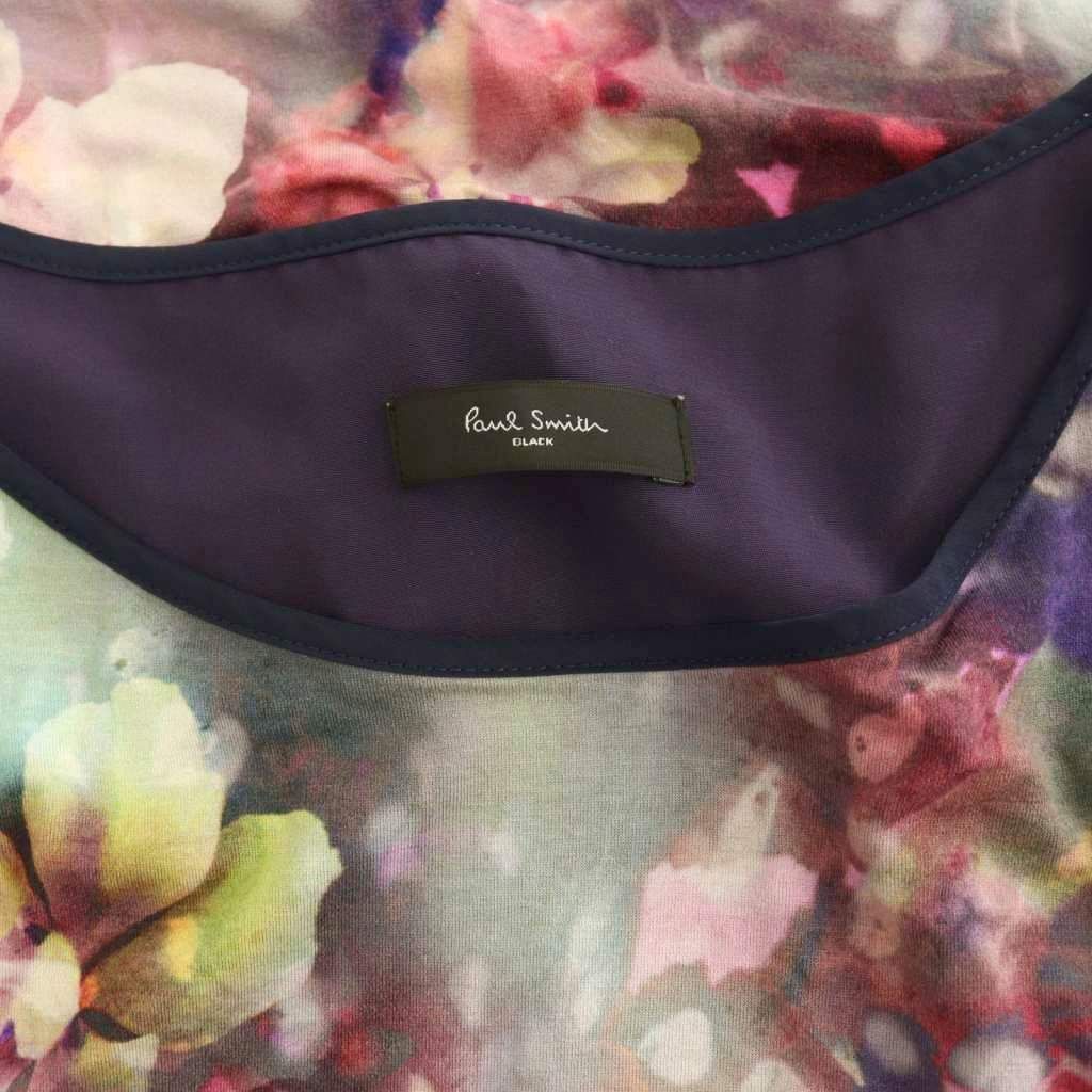 ポールスミス ブラック Paul Smith BLACK 花柄 ワンピース フレンチ