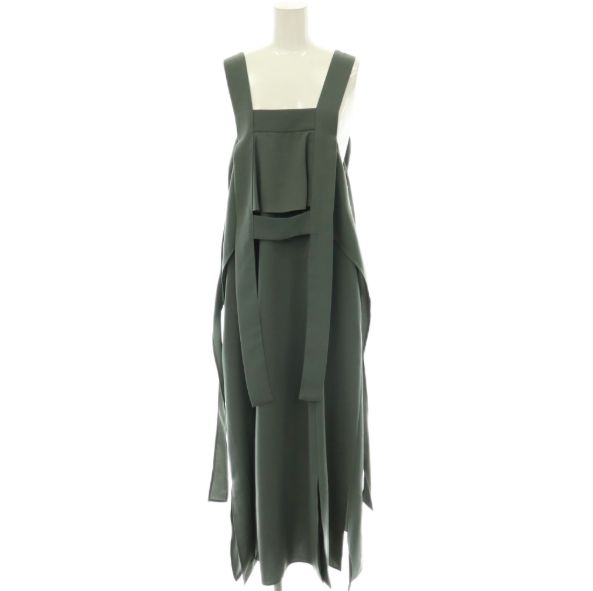エンフォルド ENFOLD 24SS FLARE SLIT JUMPER-SKIRT フレアスリット