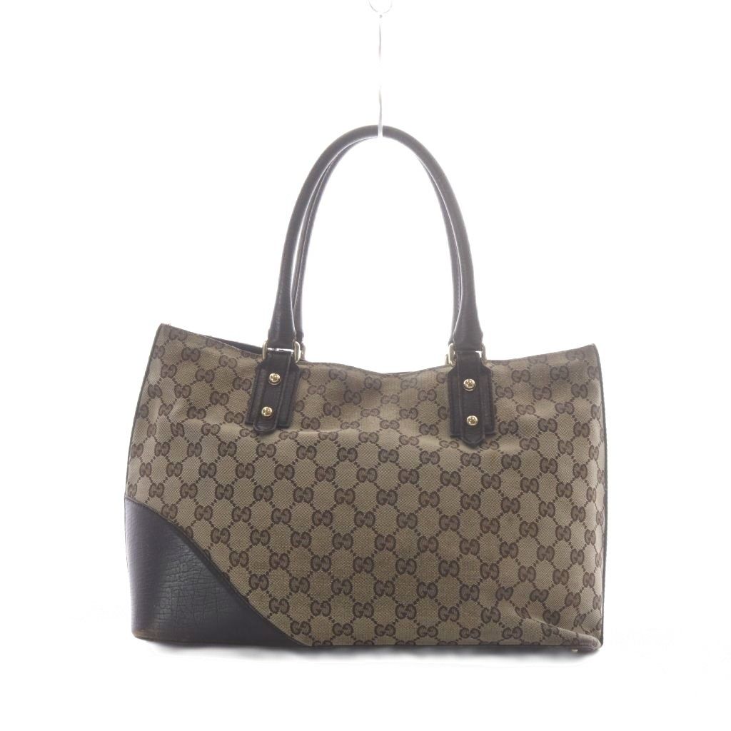 グッチ GUCCI GGキャンバス ウェブライン ハンドバッグ トートバッグ