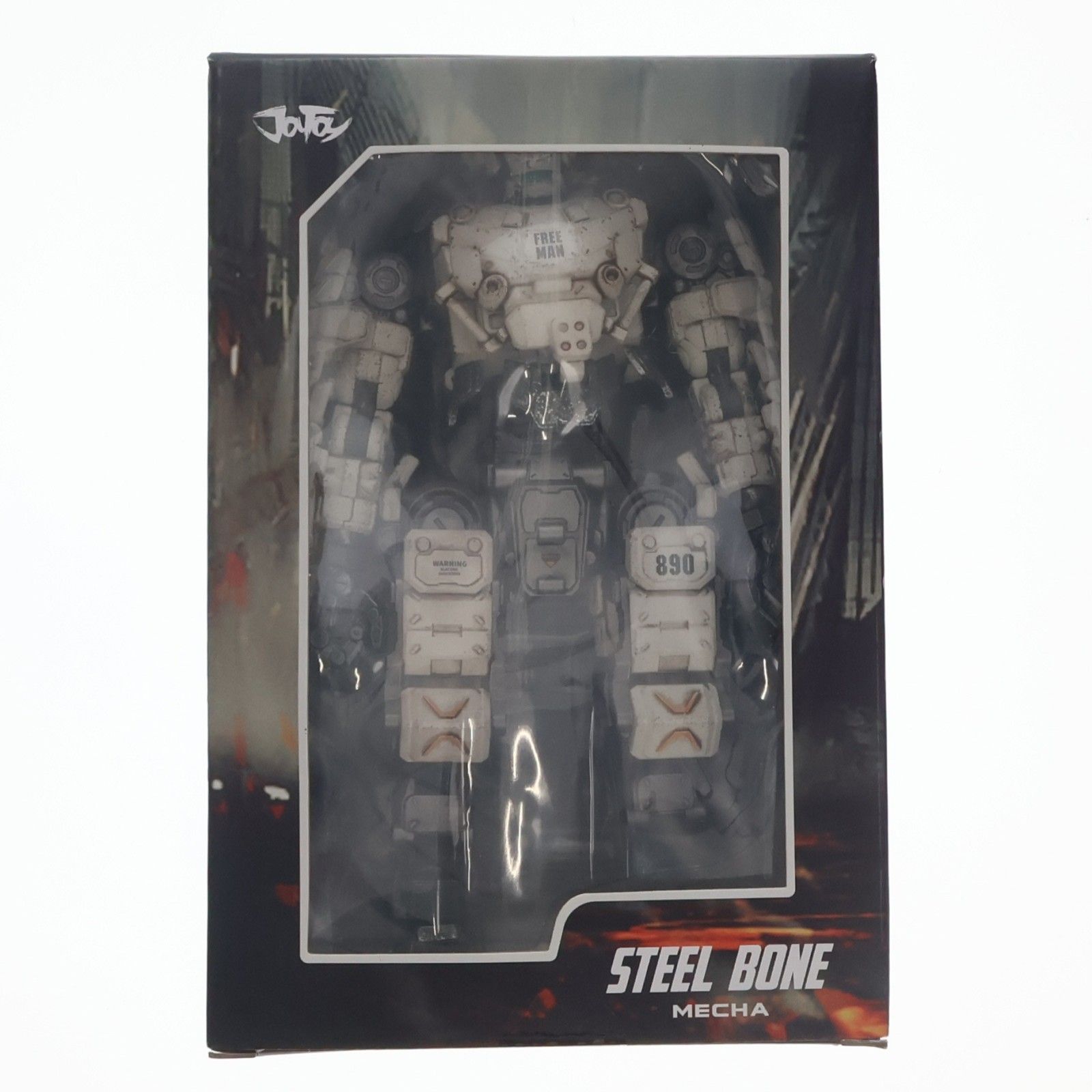 スティールボーン ファイヤーパワー メカ(ホワイト) 暗源-SOURCE- 1/25 完成品 アクションフィギュア(JT0425) JOYTOY(ジョイトイ) スティールボーン ファイヤーパワー メカ(ホワイト) 暗源-SOURCE- 1/25