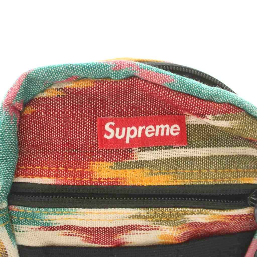シュプリーム SUPREME Ikat Camera Bag ショルダーバッグ マルチカラー