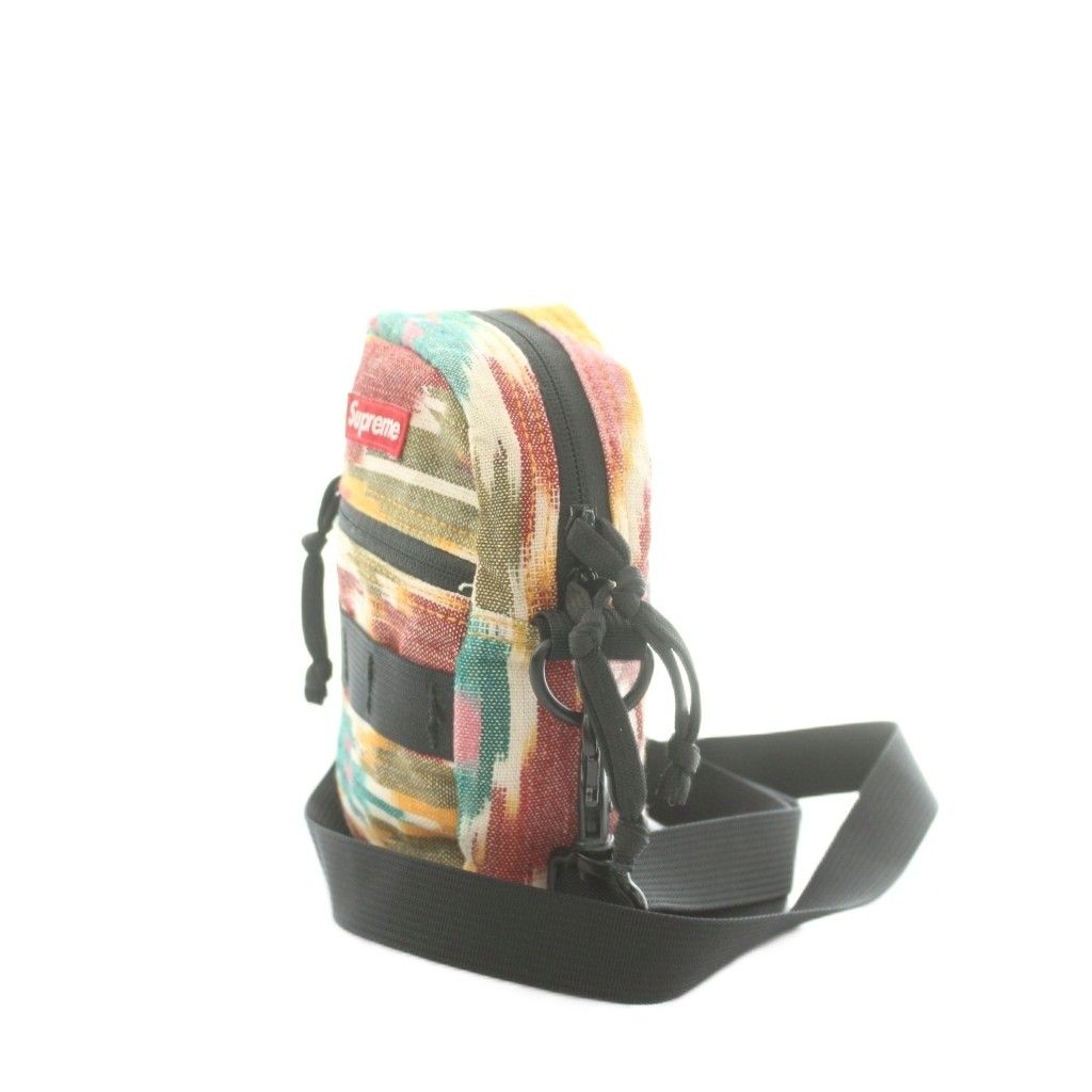 シュプリーム SUPREME Ikat Camera Bag ショルダーバッグ マルチカラー