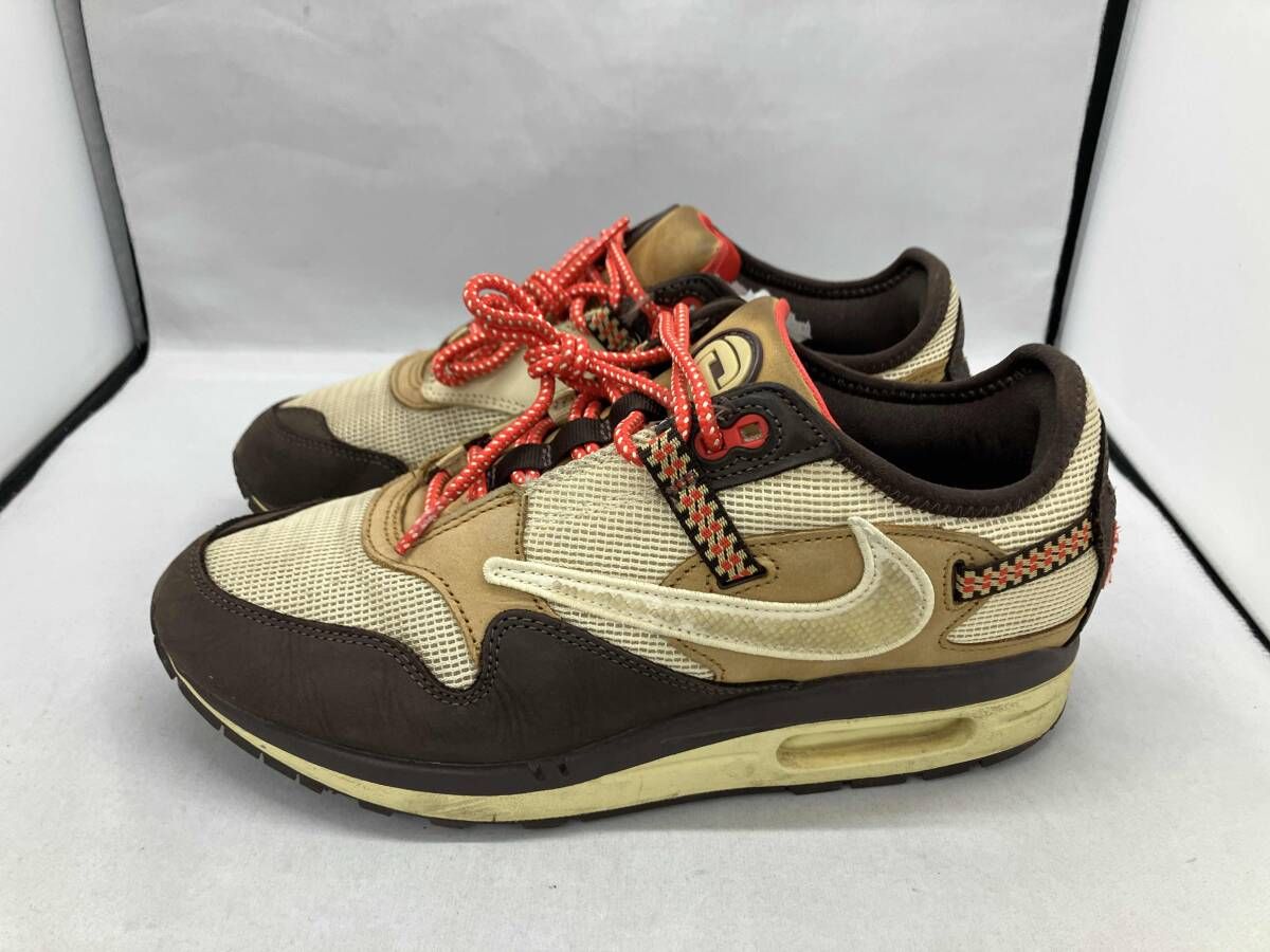NIKE × Travis Scott ナイキ × トラビス スコット Air Max 1 'CACT.US Brown' エアマックスワン スニーカー DO9392 200 ブラウン