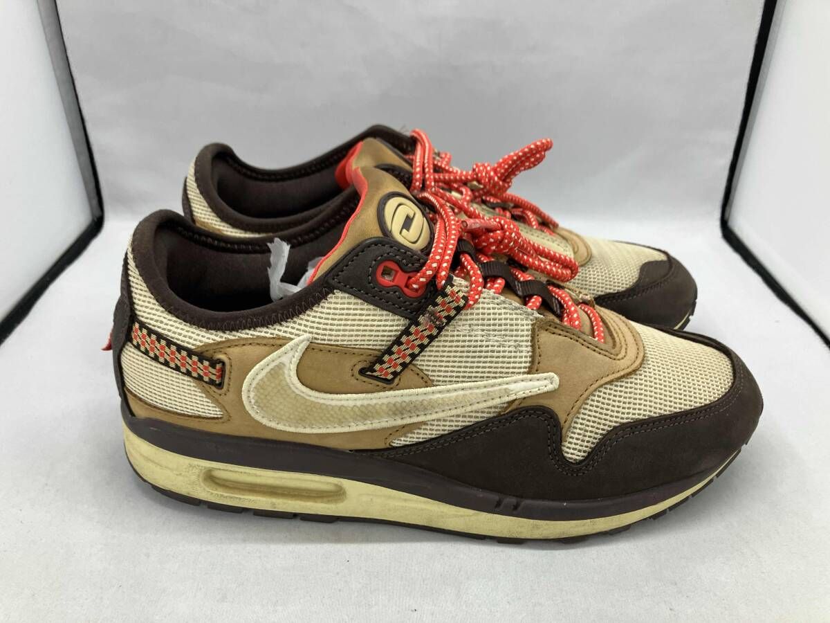 NIKE × Travis Scott ナイキ × トラビス スコット Air Max 1 'CACT.US Brown' エアマックスワン スニーカー DO9392 200 ブラウン
