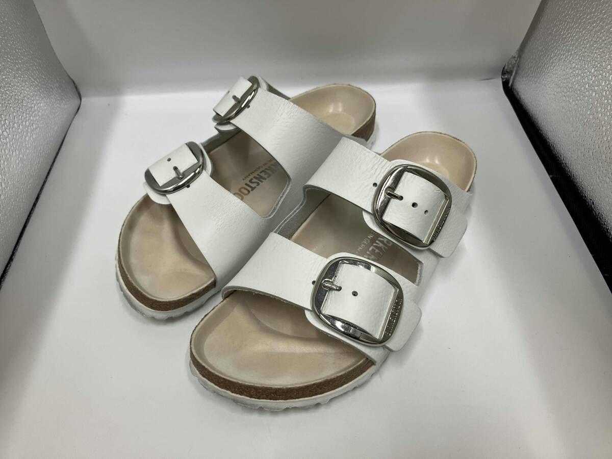 BIRKENSTOCK ビルケンシュトック ARIZONA big buckle サイズ24.0 ドイツ製 ホワイト サンダル