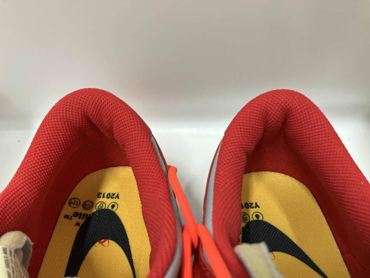 NIKE ナイキ CT0856-600 Off-White Dunk Low University Red Wolf Grey