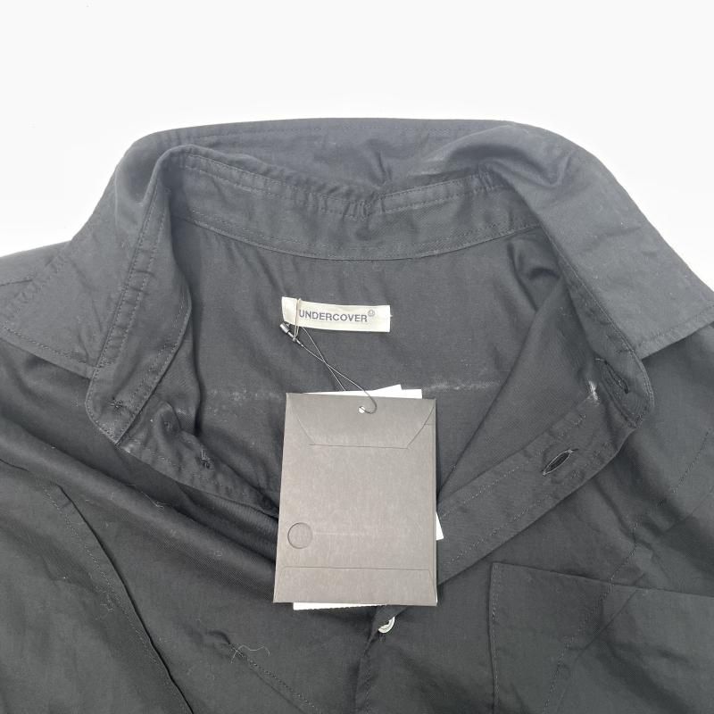 中古】UNDERCOVER 24SS ランダムダーツ コットンビエラ 半袖シャツ