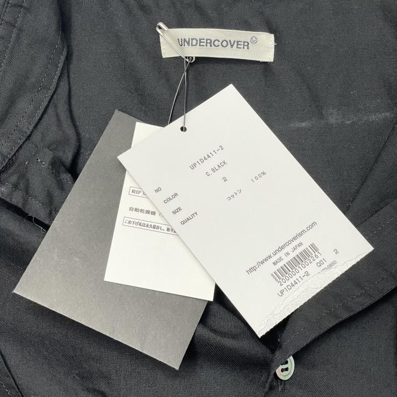 中古】UNDERCOVER 24SS ランダムダーツ コットンビエラ 半袖シャツ