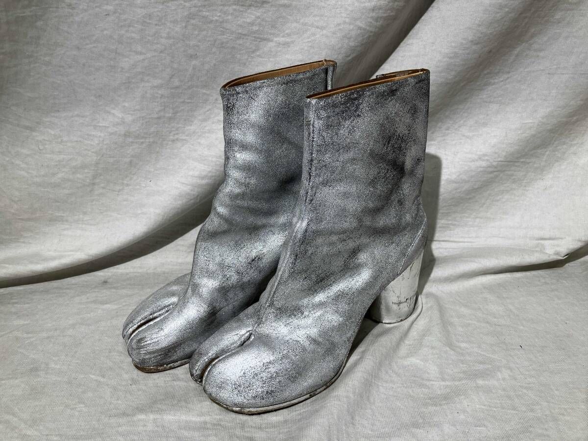 Maison Margiela 足袋ブーツ メゾンマルジェラ シルバー サイズ39 箱有り その他ブーツ 59,832円