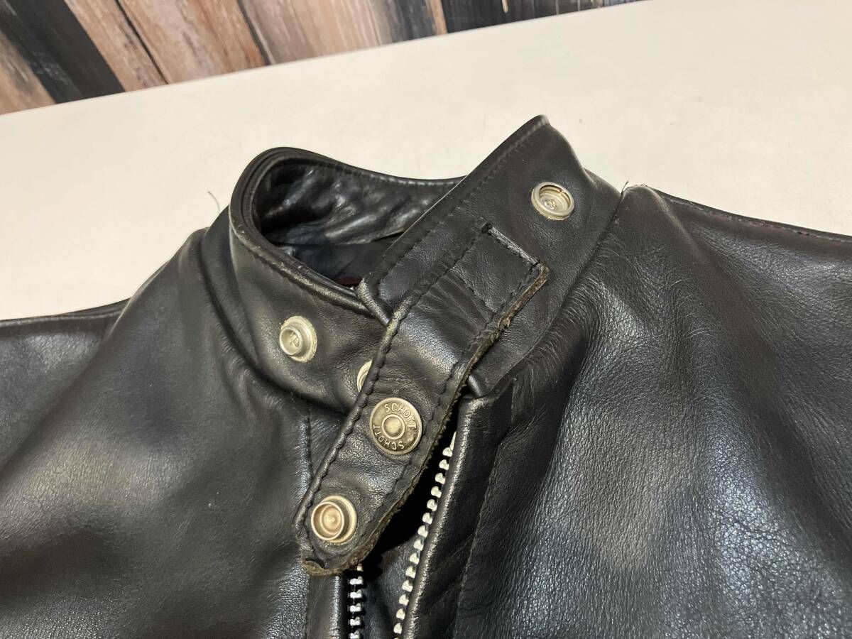 SCHOTT ショット シングルライダース ライナー欠品 レザージャケット