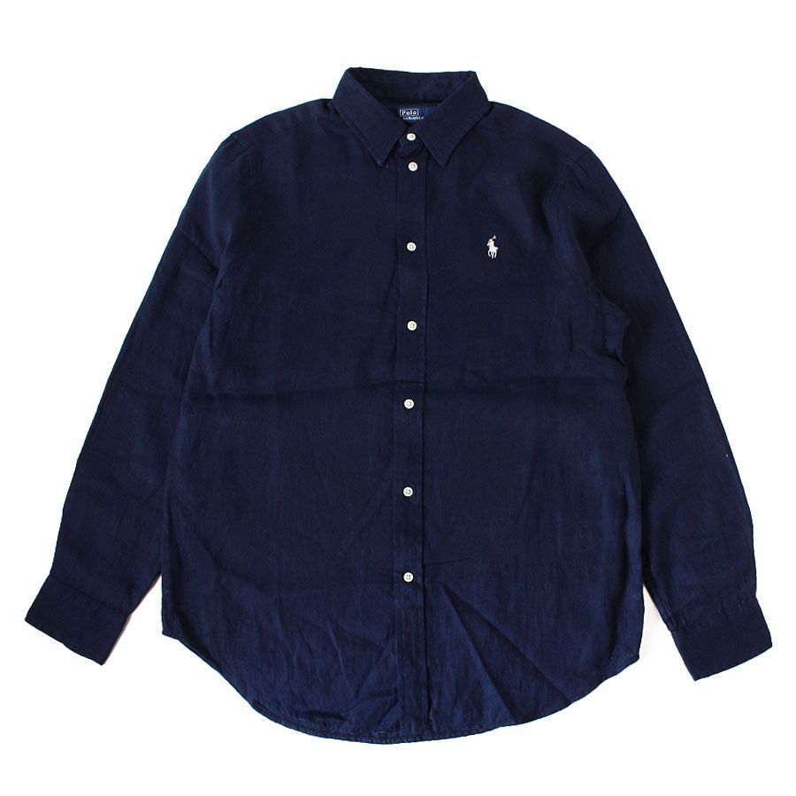 WE26703 Polo Ralph Lauren ポロラルフローレン 長袖 リネン シャツ