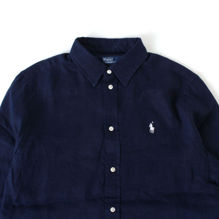 WE26703 Polo Ralph Lauren ポロラルフローレン 長袖 リネン シャツ