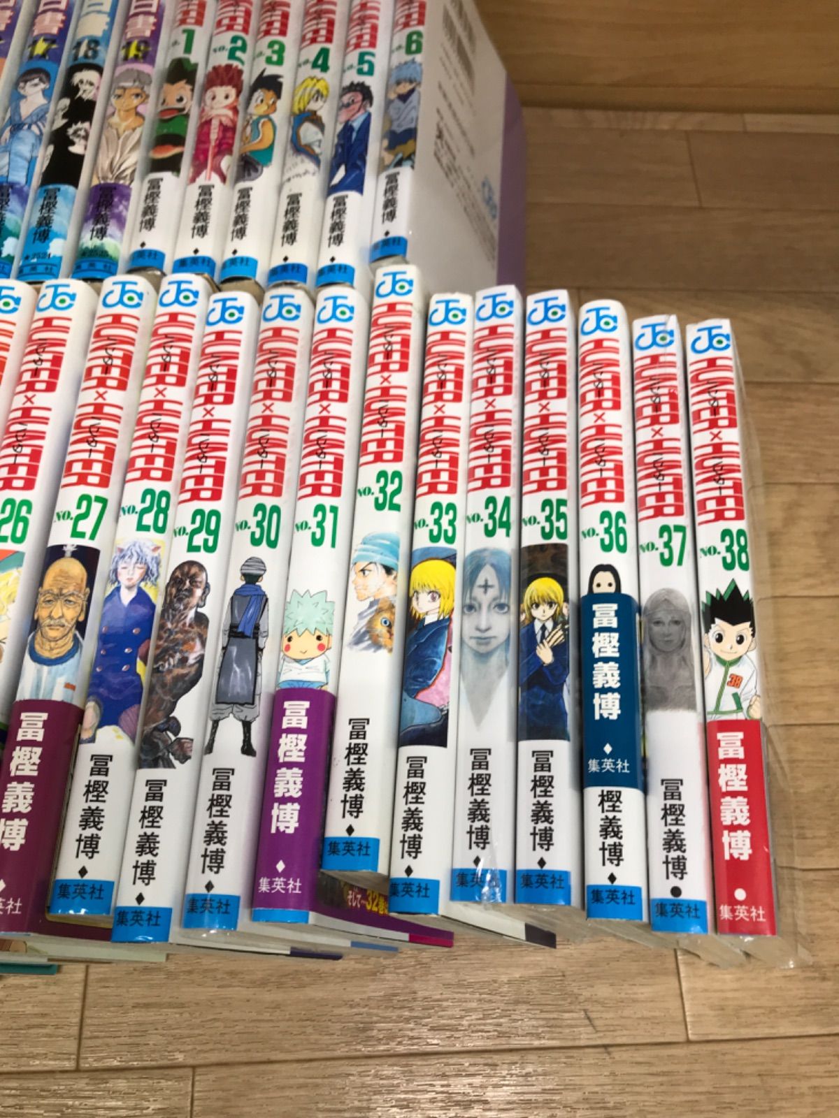 ☆②【未開封あり】ハンターハンター・幽遊白書 全巻 冨樫義博