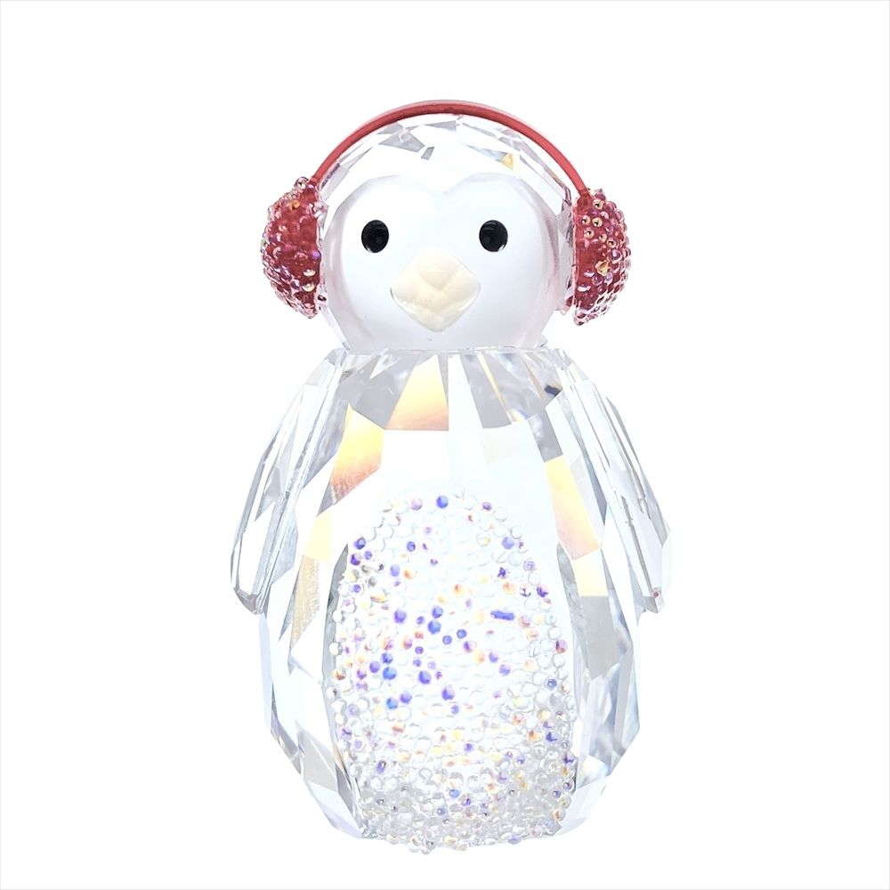 スワロフスキー SWAROVSKI ロッキング ペンギン オブジェ 置物 5004495