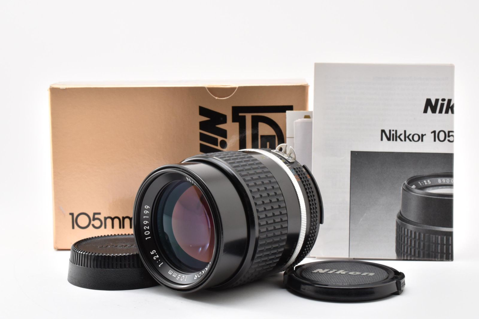 ★良品★ニコン Nikon Ai-S NIKKOR 105mm F2.5★ T33＃5769