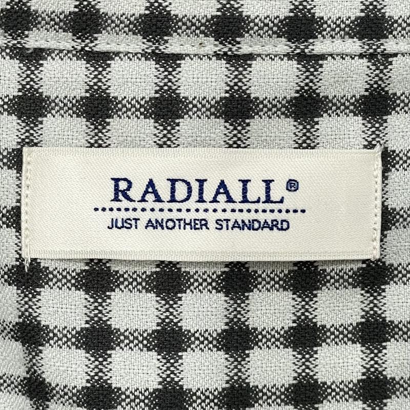中古】RADIALL 26SS レギュラーカラーシャツ サイズL グリーン RAD