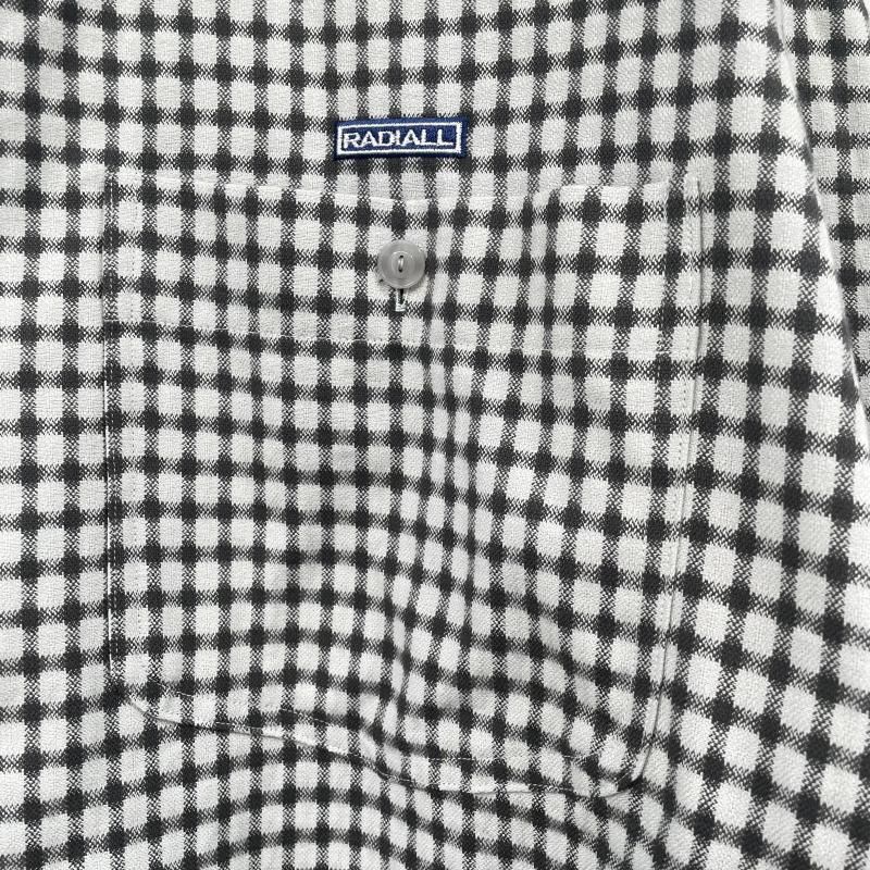 中古】RADIALL 26SS レギュラーカラーシャツ サイズL グリーン RAD