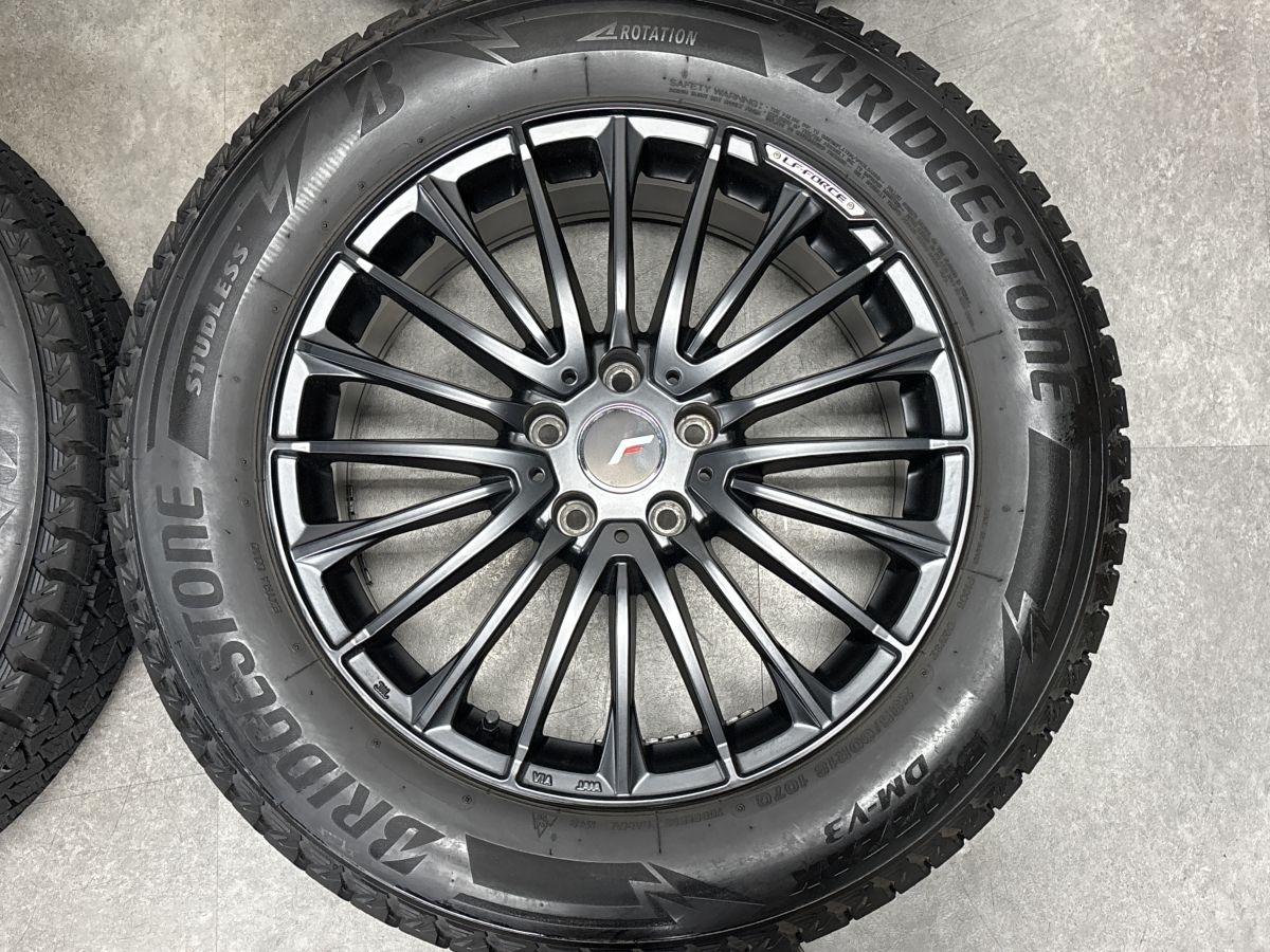 バリ溝 美品】レアマイスター LF-FORCE 18in 7.5J +35 PCD114.3 