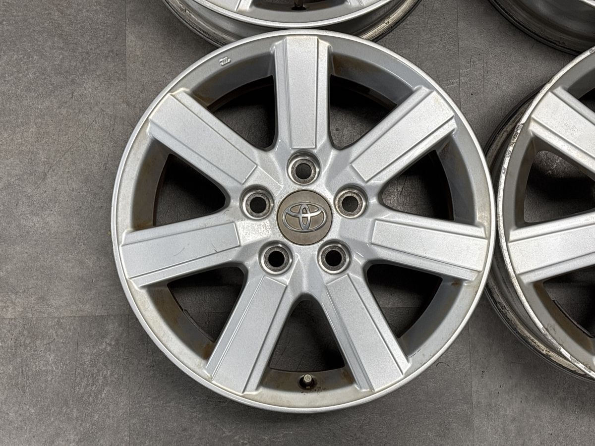 スタッドレス用などに】トヨタ 70 ノア 純正 16in 6J +50 PCD114.3 4本 