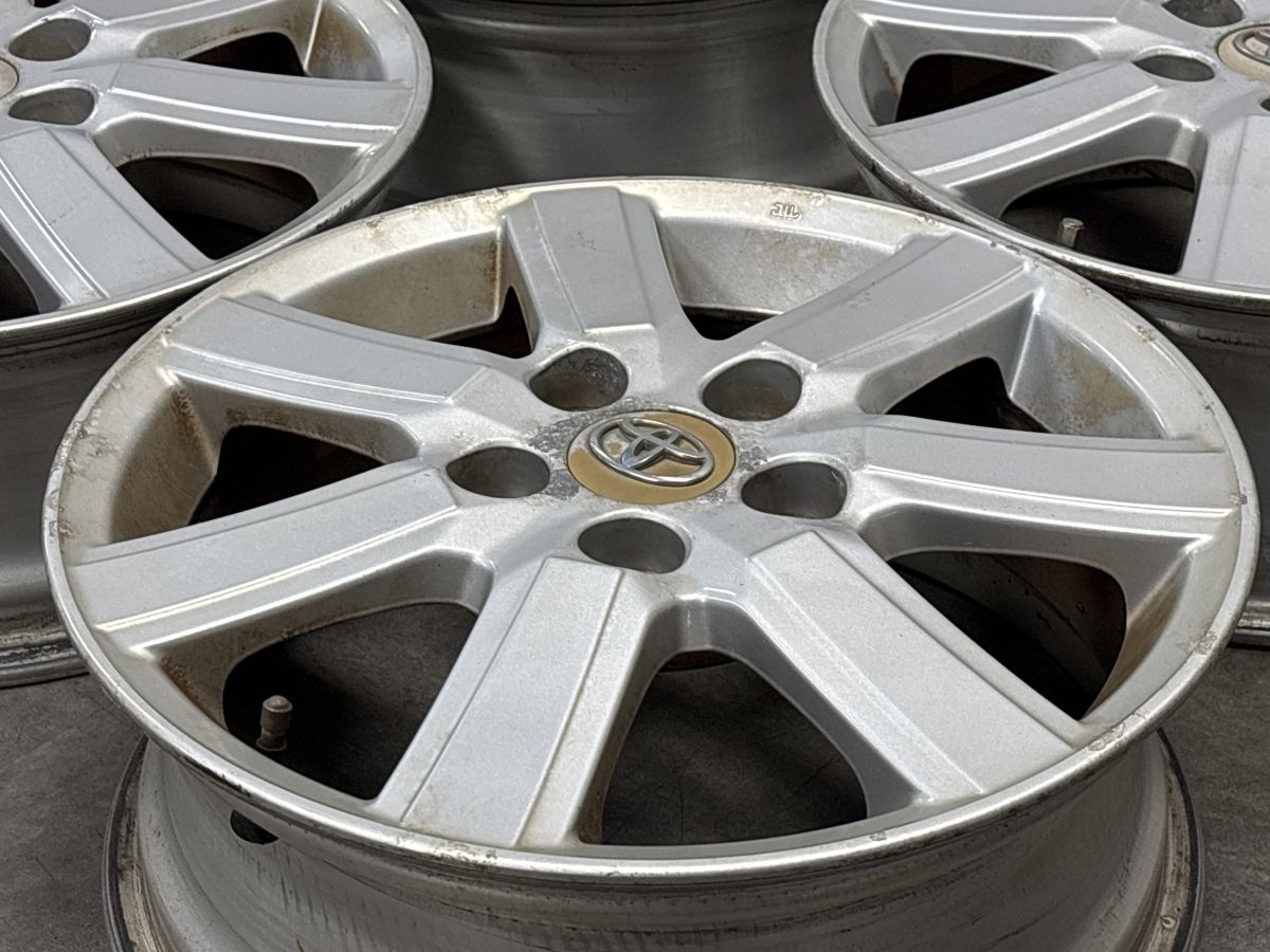 スタッドレス用などに】トヨタ 70 ノア 純正 16in 6J +50 PCD114.3 4本 