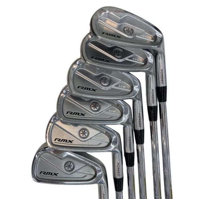 【中古】 ヤマハ RMX 116 6S アイアンセット IR 純正特注シャフト (フレックスS) メンズ 男性用 右利き 右用 Cランク ゴルフクラブ