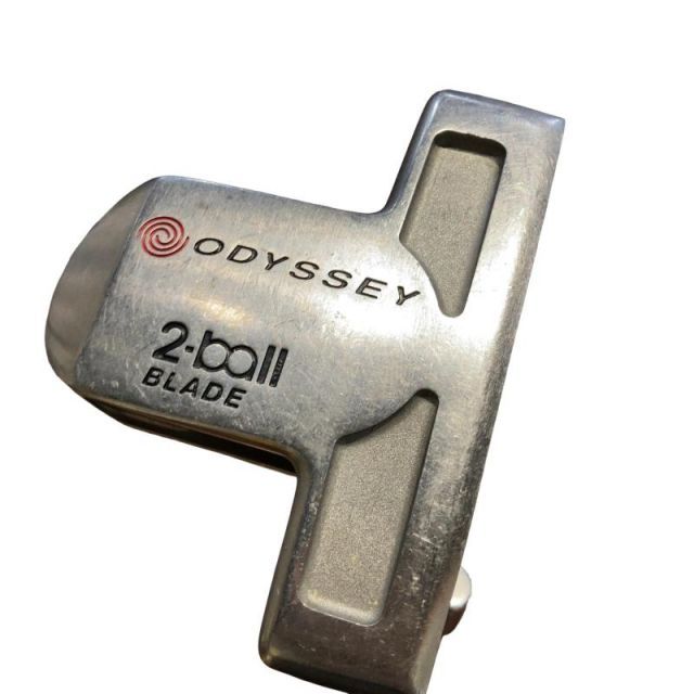 【中古】 オデッセイ WHITE HOT 2 BALL BLADE 33インチ パター PT スチール (フレックスその他) メンズ 男性用 右利き 右用 Cランク ゴルフクラブ