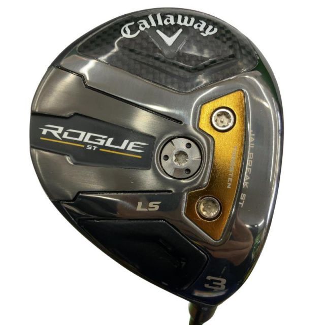 【中古】 キャロウェイ ROGUE ST LS 3W フェアウェイウッド FW リシャフト (フレックスその他) メンズ 男性用 右利き 右用 Cランク ゴルフクラブ
