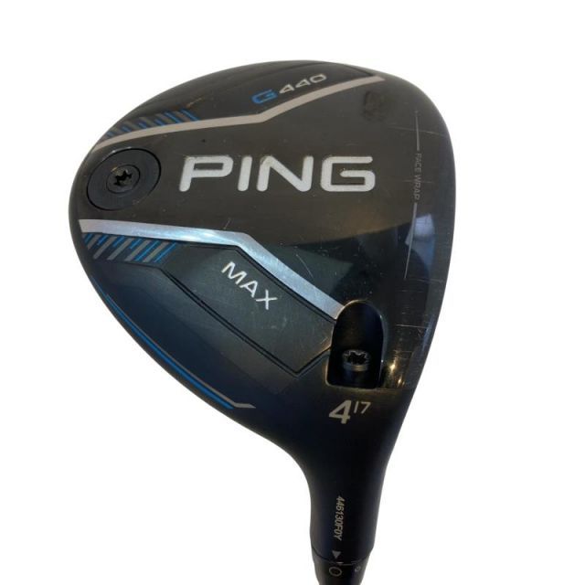 【中古】 ピン G440 MAX 4W フェアウェイウッド FW PING TOUR 2.0 CHROME 65(FW) (フレックスS) メンズ 男性用 右利き 右用 Bランク ゴルフクラブ